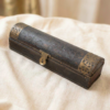 Handmade Wooden Incense Box with Brass Work – Antique Style Domed Storage Chest