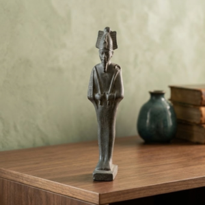 Ancient Pharaoh Ushabti Clay Statue – Egyptian Shabti Figurine