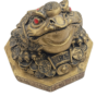Prosperity Jin Chan Money Toad Figurine – Auspicious Wealth Amphibian Sculpture (27×30 cm)